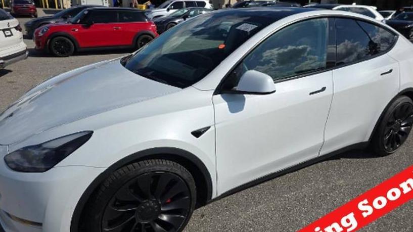 TESLA MODEL Y 2021 5YJYGDEF2MF294902 image